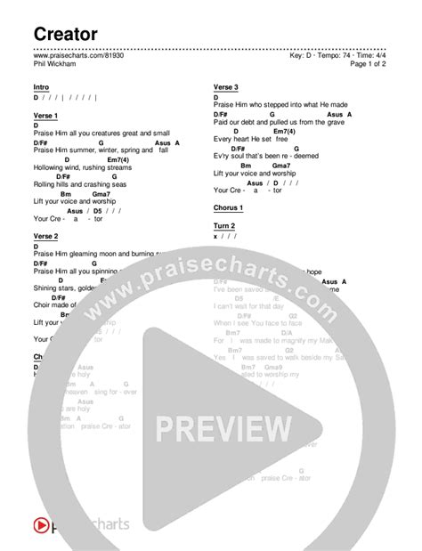 phil wickham creator chords